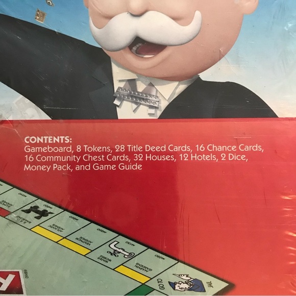 Hasbro Monopoly Classic Board Gam 2017 Hasbro Brand New C1009 - Picture 8 of 13
